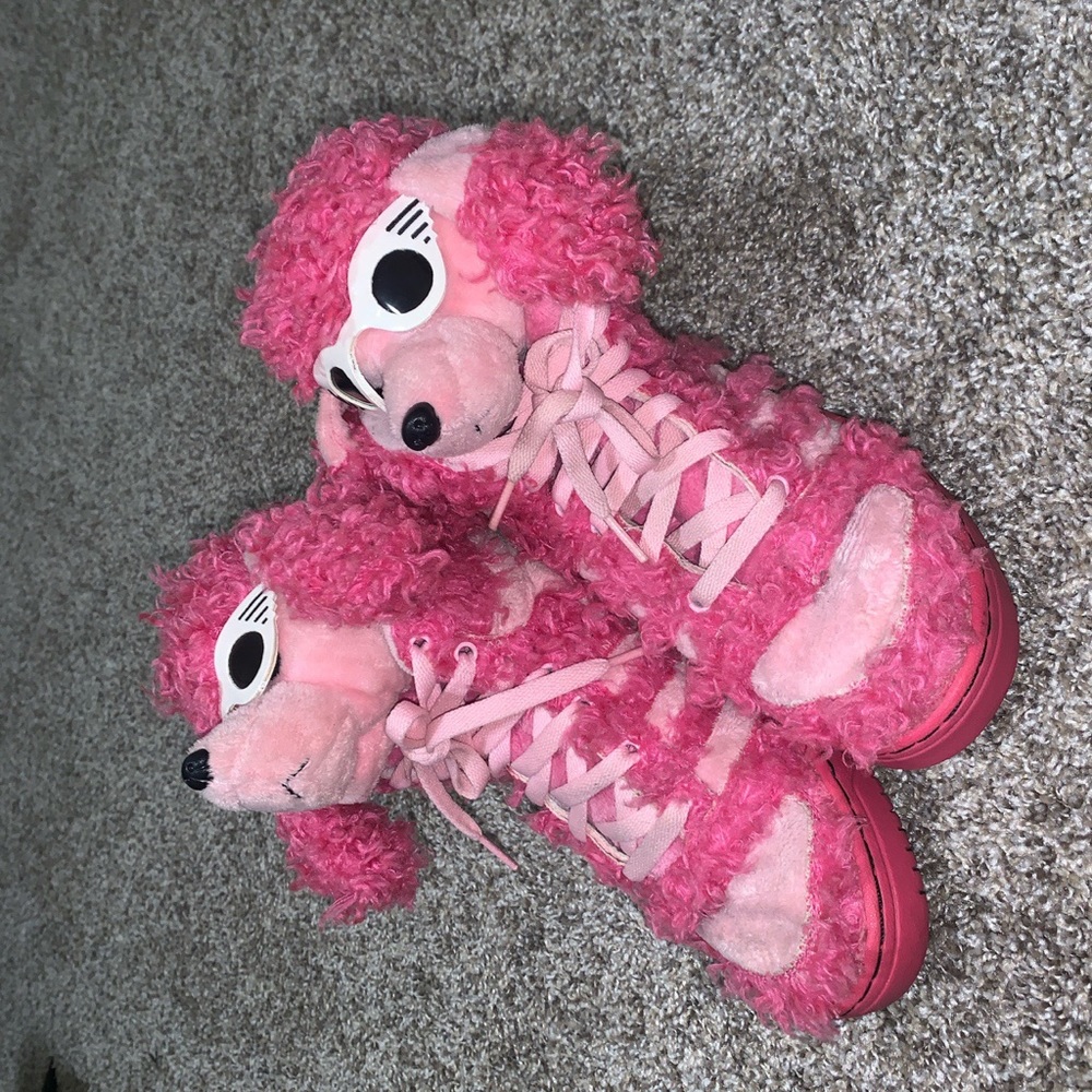 Rare Adidas Pink Poodle Jeremy Scott’s